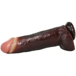 Black Out Gode XXL Black Realistic Cock 25 x 7 cm